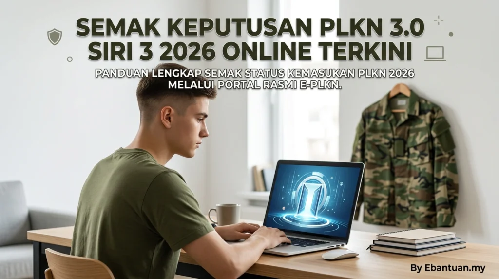 Semak Keputusan PLKN 3.0 Siri 3 2026 Online Terkini