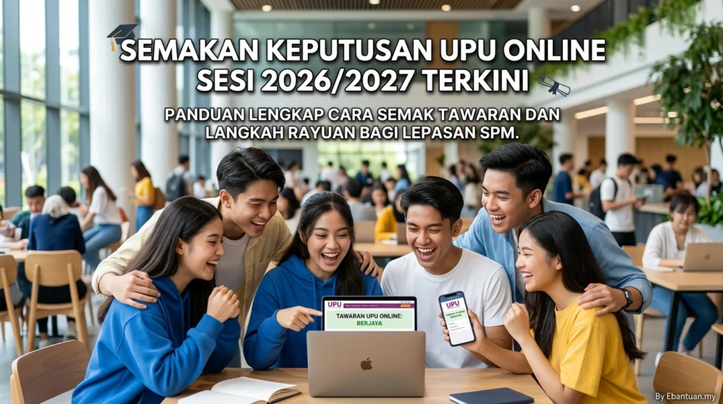 Semakan Keputusan UPU Online Sesi 2026/2027 Terkini