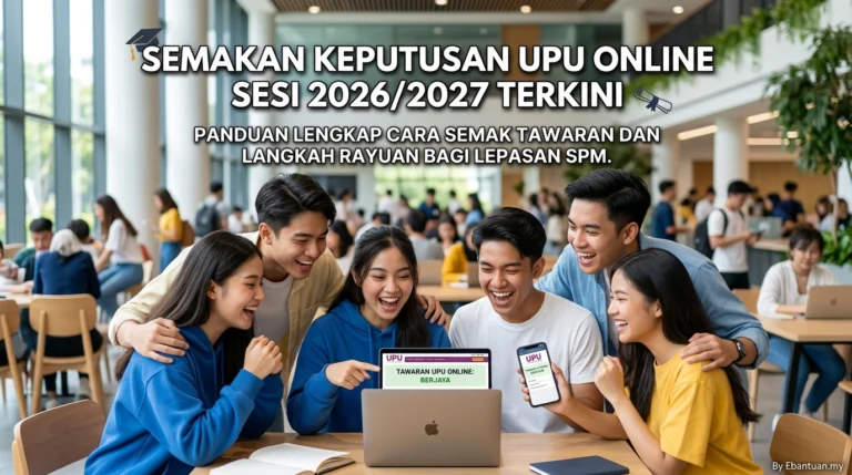 Semakan Keputusan UPU Online Sesi 2026/2027 Terkini