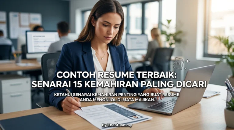 Contoh Resume Terbaik: Senarai 15 Kemahiran Paling Dicari