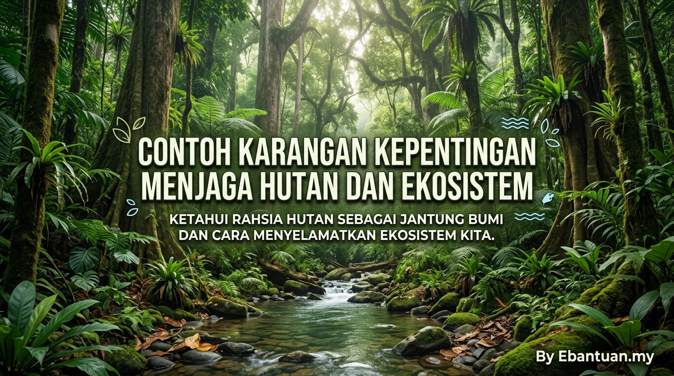 Contoh Karangan Kepentingan Menjaga Hutan Dan Ekosistem