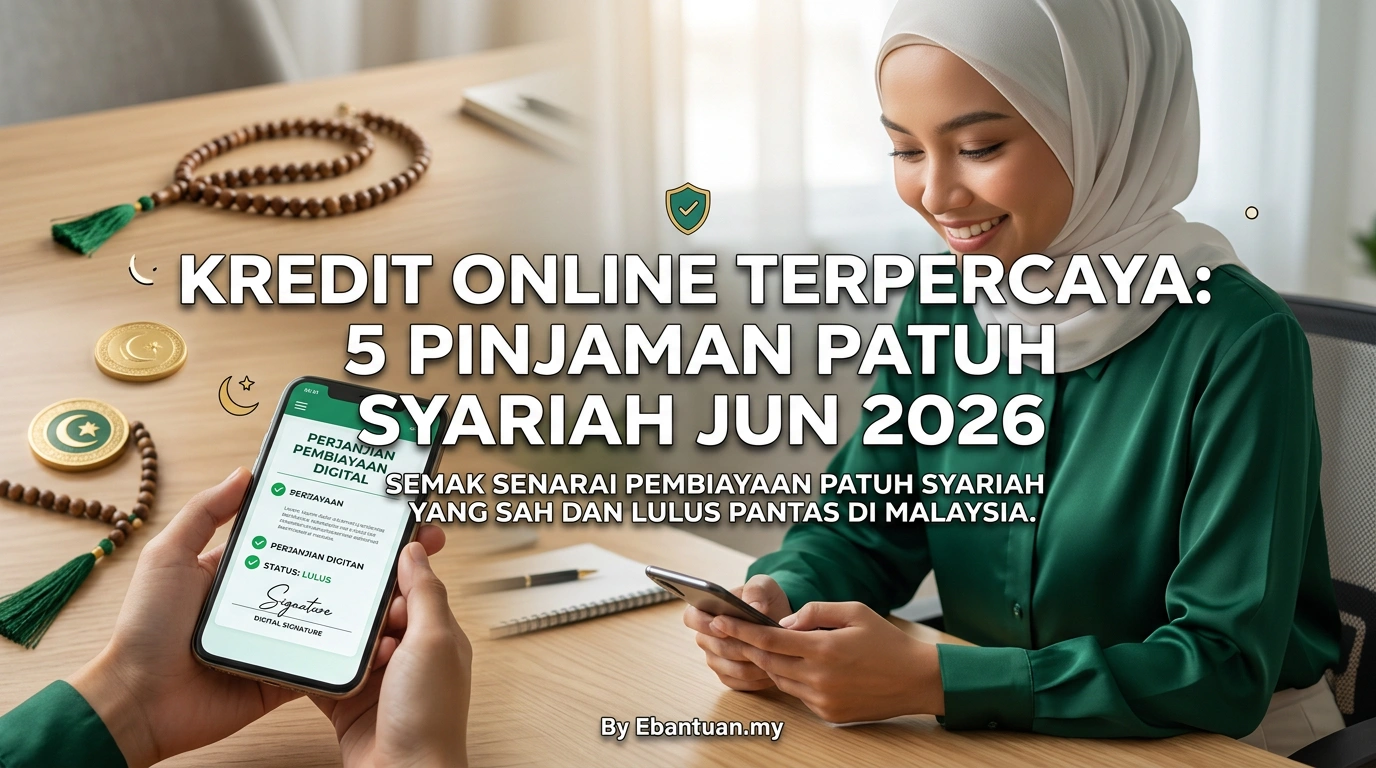 Kredit Online Terpercaya: 5 Pinjaman Patuh Syariah Jun 2026