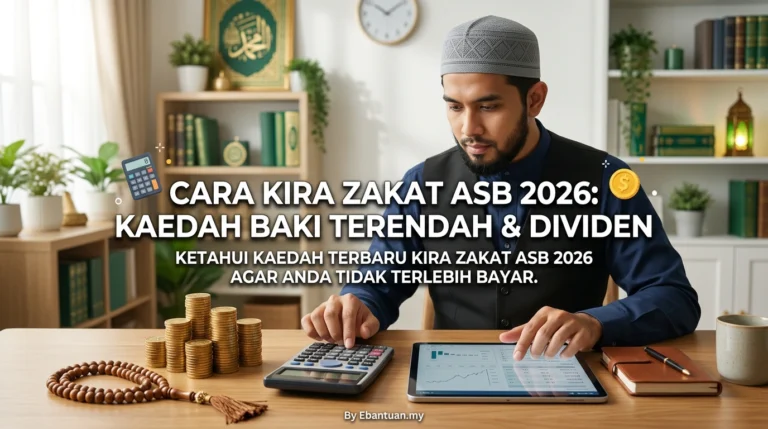 Cara Kira Zakat ASB 2026: Kaedah Baki Terendah & Dividen