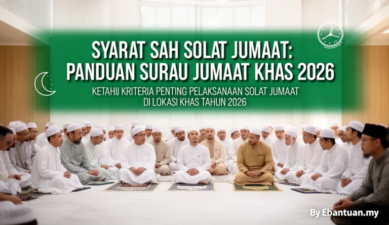 Syarat Sah Solat Jumaat: Panduan Surau Jumaat Khas 2026