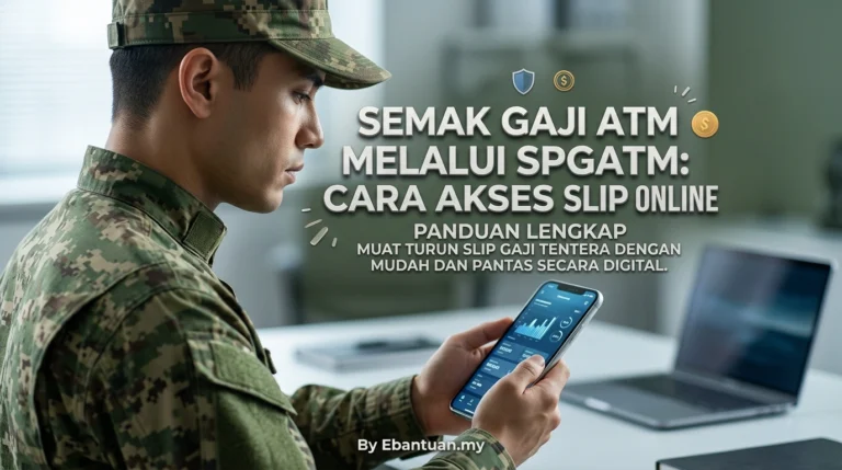 Semak Gaji ATM Melalui SPGATM: Cara Akses Slip Online