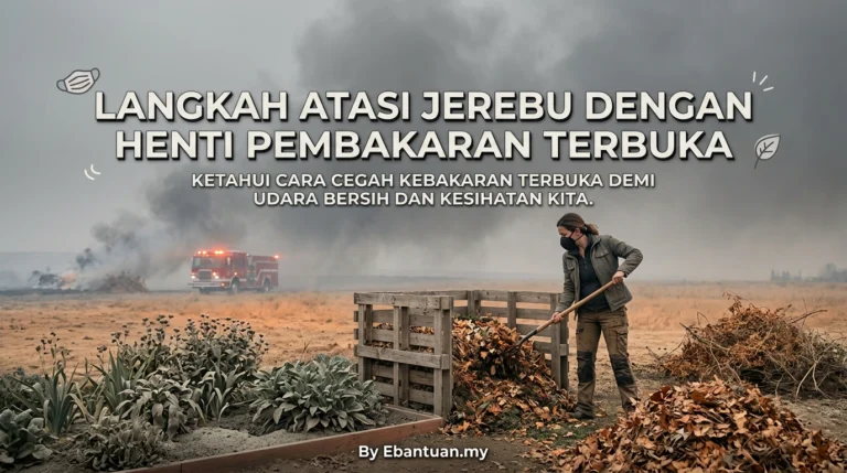 Langkah Atasi Jerebu Dengan Henti Pembakaran Terbuka