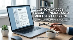 Contoh CV 2026: Format Ringkas Satu Muka Surat Terkini
