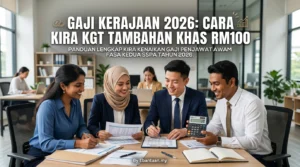Gaji Kerajaan 2026: Cara Kira KGT Tambahan Khas RM100