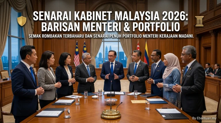 Senarai Kabinet Malaysia 2026: Barisan Menteri & Portfolio