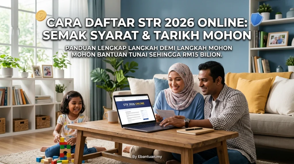 Cara Daftar STR 2026 Online: Semak Syarat & Tarikh Mohon