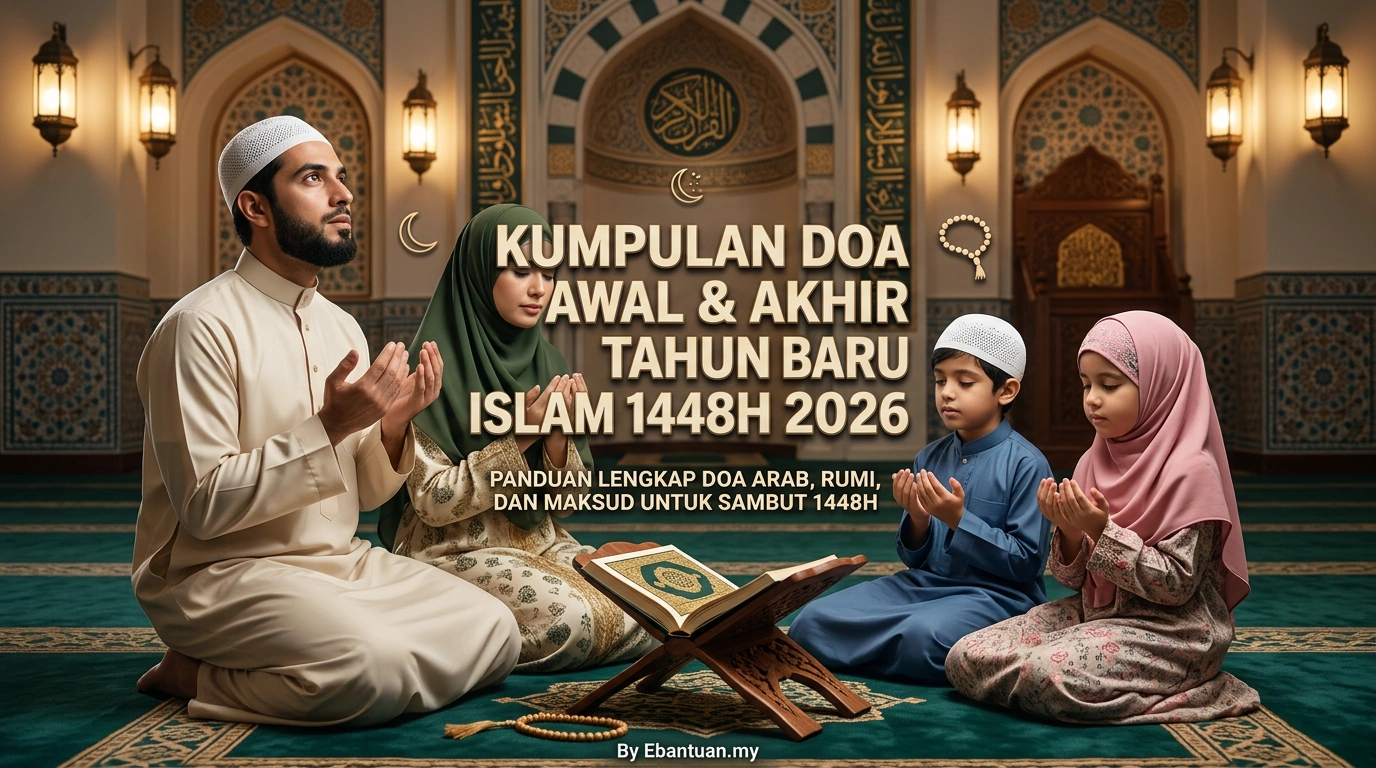 Kumpulan Doa Awal & Akhir Tahun Baru Islam 1448H 2026 1 Kumpulan Doa Awal & Akhir Tahun Baru Islam 1448H 2026