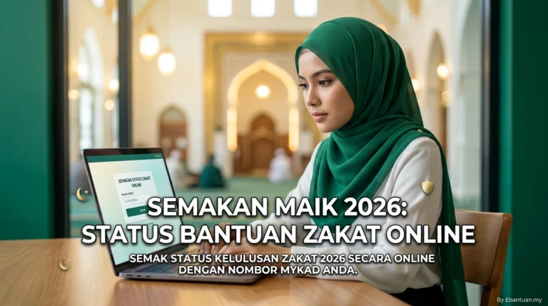 Semakan MAIK 2026: Status Bantuan Zakat Online