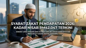 Syarat Zakat Pendapatan 2026: Kadar Nisab RM42,047 Terkini