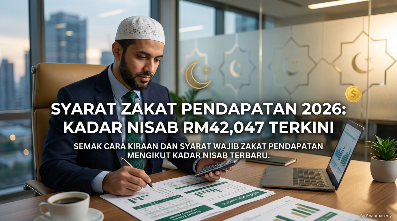 Syarat Zakat Pendapatan 2026: Kadar Nisab RM42,047 Terkini
