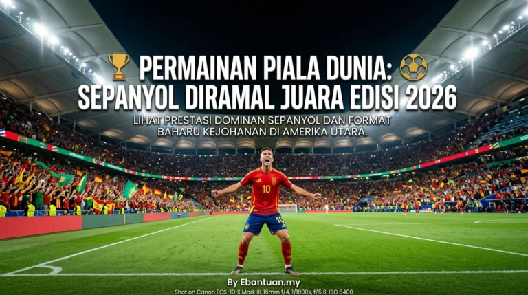 Permainan Piala Dunia: Sepanyol Diramal Juara Edisi 2026