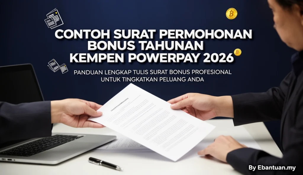 Contoh Surat Permohonan Bonus Tahunan Kempen PowerPay 2026