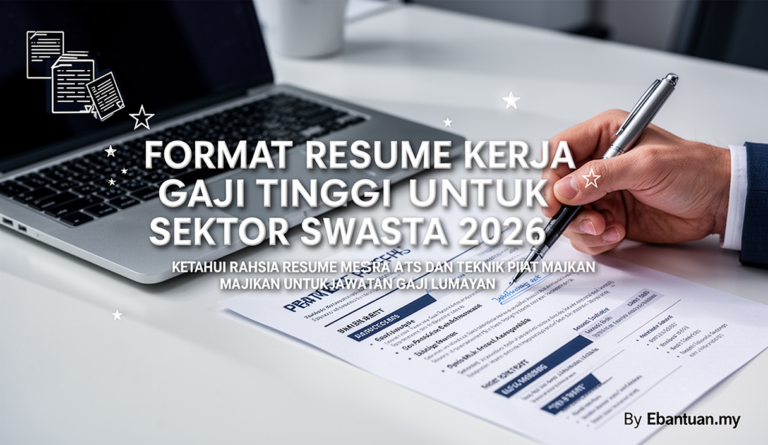Format Resume Kerja Gaji Tinggi Untuk Sektor Swasta 2026