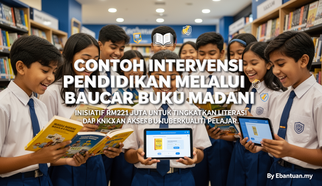 Contoh Intervensi Pendidikan Melalui Baucar Buku Madani