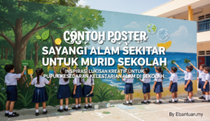 Contoh Poster Sayangi Alam Sekitar Untuk Murid Sekolah