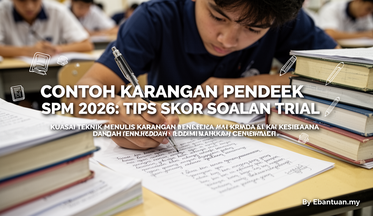 Contoh Karangan Pendek SPM 2026: Tips Skor Soalan Trial