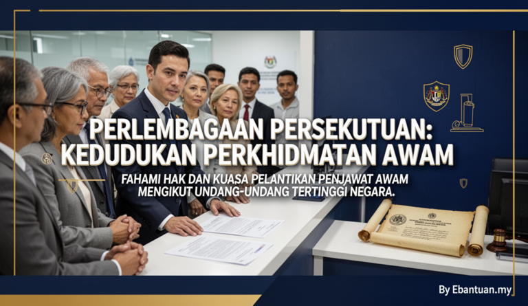 Perlembagaan Persekutuan: Kedudukan Perkhidmatan Awam