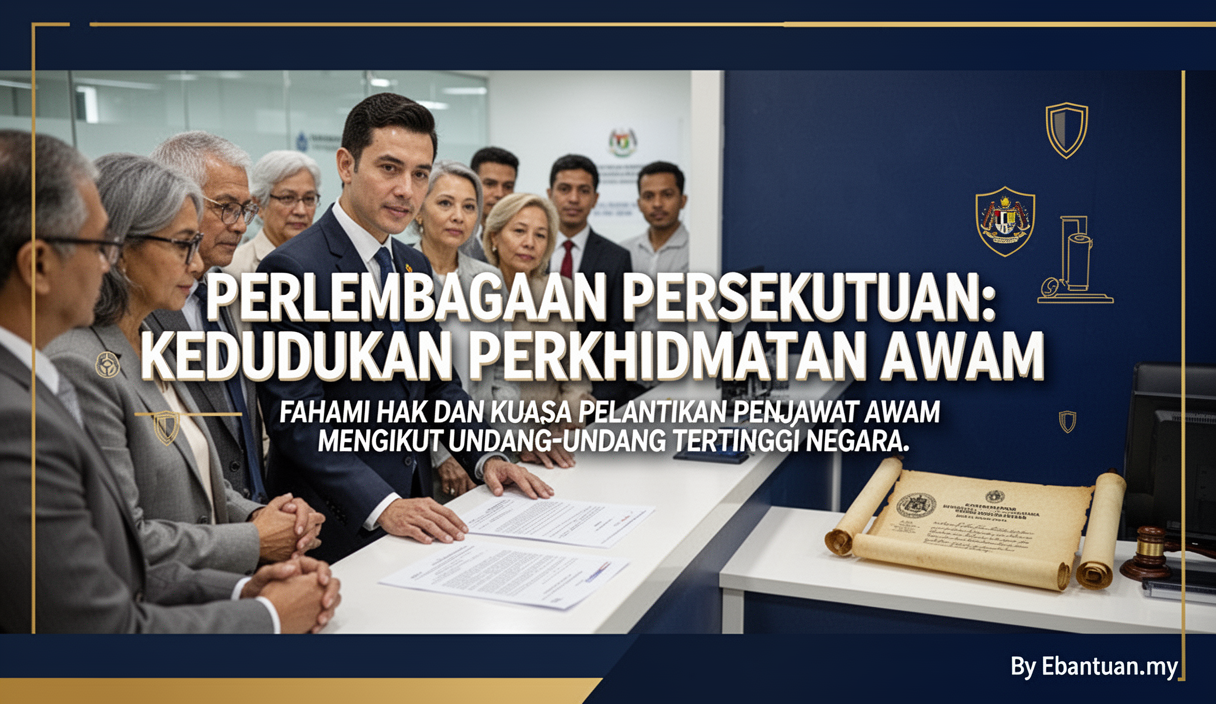 Perlembagaan Persekutuan: Kedudukan Perkhidmatan Awam 1 Perlembagaan Persekutuan: Kedudukan Perkhidmatan Awam