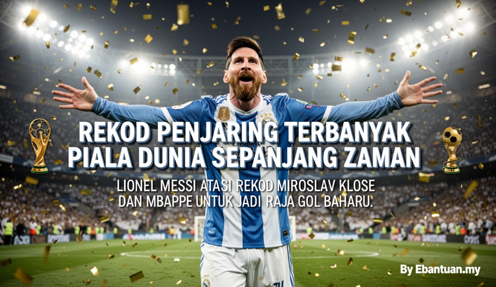 Rekod Penjaring Terbanyak Piala Dunia Sepanjang Zaman