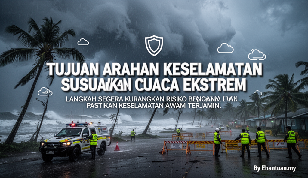 Tujuan Arahan Keselamatan Dikeluarkan Susulan Cuaca Ekstrem