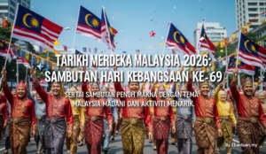 Tarikh Merdeka Malaysia 2026: Sambutan Hari Kebangsaan Ke-69