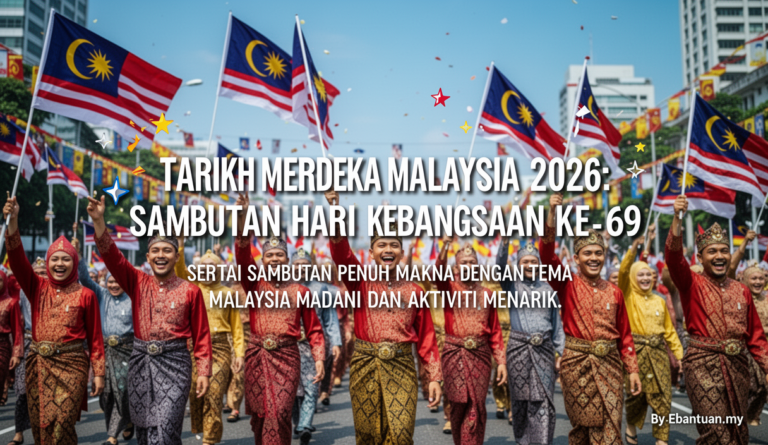 Tarikh Merdeka Malaysia 2026: Sambutan Hari Kebangsaan Ke-69
