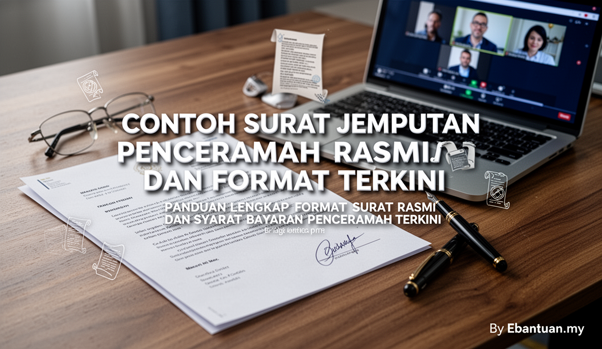 Contoh Surat Jemputan Penceramah Rasmi Dan Format Terkini 1 Contoh Surat Jemputan Penceramah Rasmi Dan Format Terkini