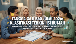 Tangga Gaji B40 Julai 2026: Klasifikasi Terkini Isi Rumah