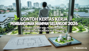Contoh Kertas Kerja Pembangunan Mampan Selangor 2026