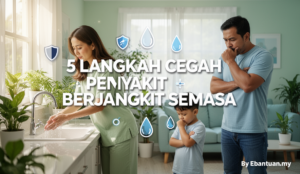5 Langkah Cegah Penyakit Berjangkit Semasa