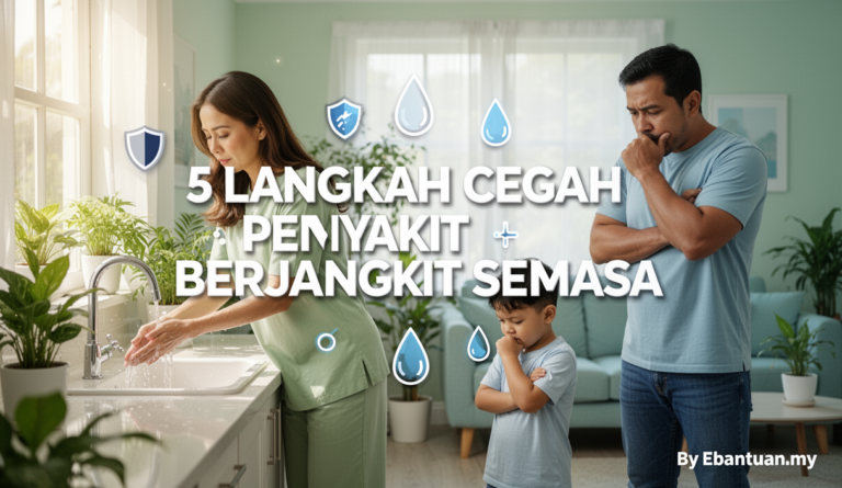 5 Langkah Cegah Penyakit Berjangkit Semasa