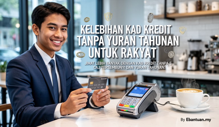 Kelebihan Kad Kredit Tanpa Yuran Tahunan Untuk Rakyat