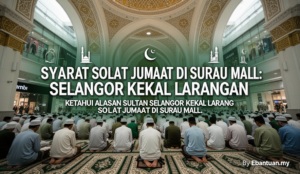 Syarat Solat Jumaat Di Surau Mall: Selangor Kekal Larangan