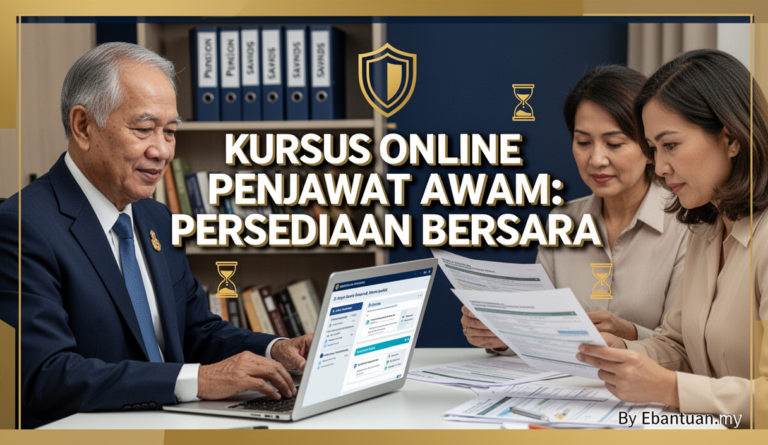 Kursus Online Penjawat Awam: Persediaan Bersara
