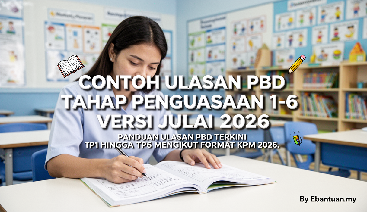 Contoh Ulasan PBD Tahap Penguasaan 1-6 Versi Julai 2026 1 Contoh Ulasan PBD Tahap Penguasaan 1-6 Versi Julai 2026