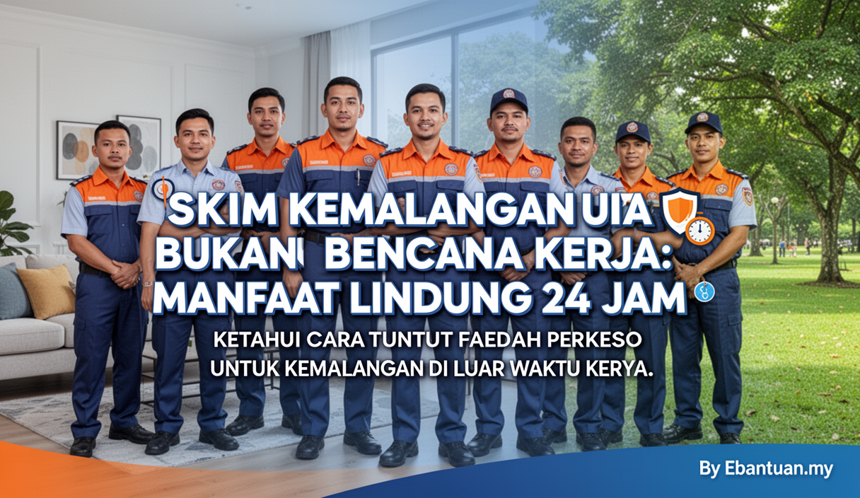 Skim Kemalangan Bukan Bencana Kerja: Manfaat Lindung 24 Jam