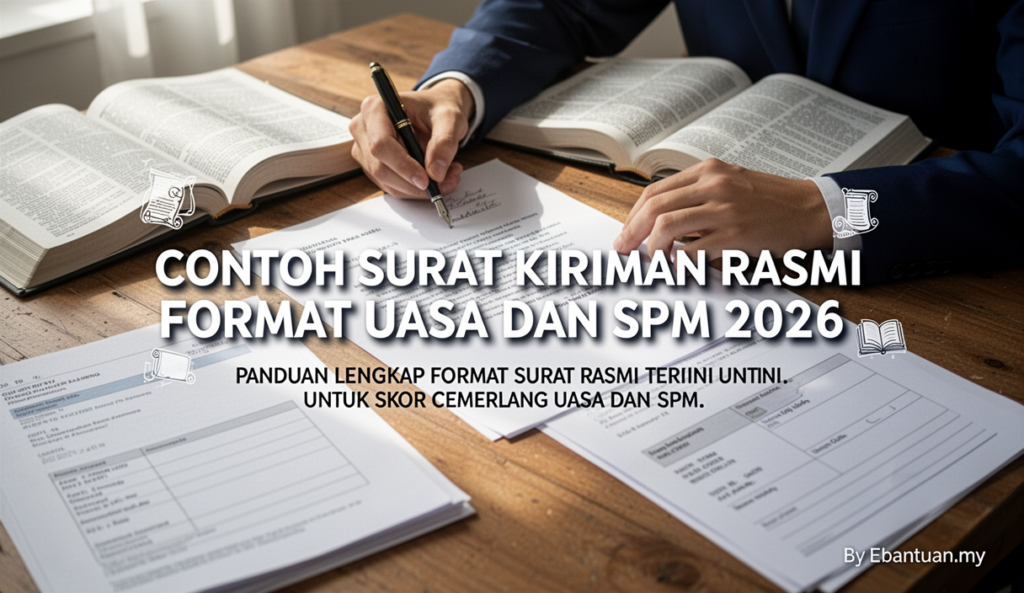 Contoh Surat Kiriman Rasmi Format UASA dan SPM 2026