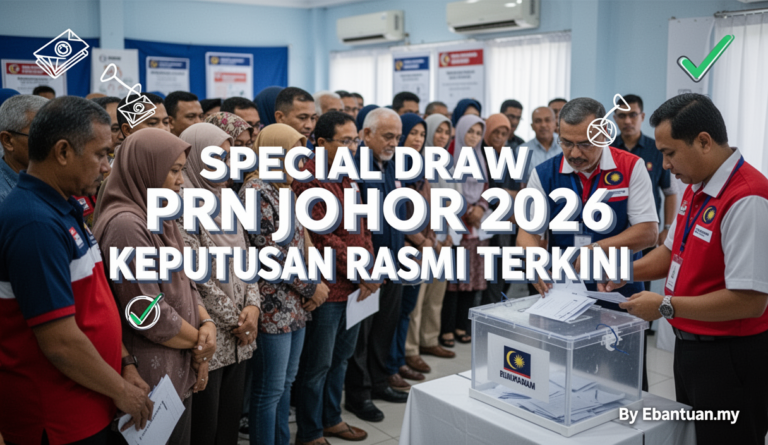 Special Draw PRN Johor 2026 Keputusan Rasmi Terkini