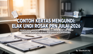 Contoh Kertas Mengundi: Elak Undi Rosak PRN Julai 2026