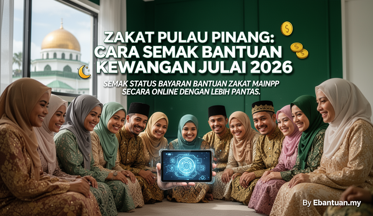 Zakat Pulau Pinang: Cara Semak Bantuan Kewangan Julai 2026
