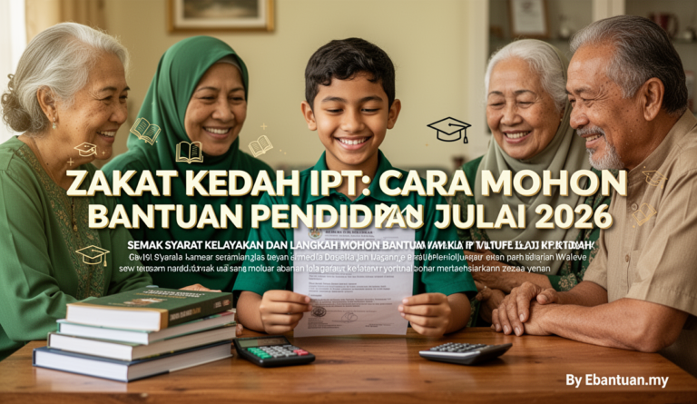 Zakat Kedah IPT: Cara Mohon Bantuan Pendidikan Julai 2026