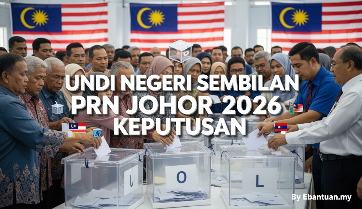Undi Negeri Sembilan PRN Johor 2026 Keputusan