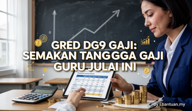 Gred DG9 Gaji: Semakan Tangga Gaji Guru Julai Ini