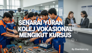 Senarai Yuran Kolej Vokasional Mengikut Kursus