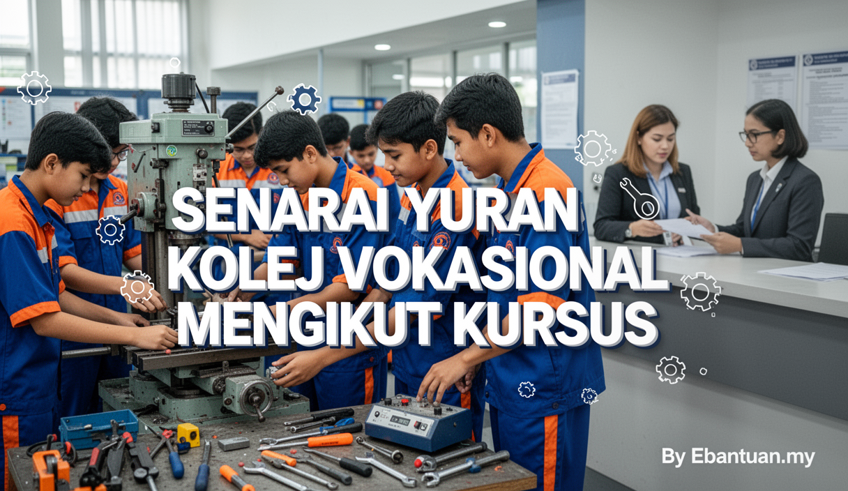 Senarai Yuran Kolej Vokasional Mengikut Kursus