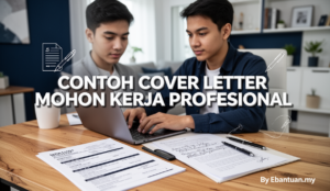 Contoh Cover Letter Mohon Kerja Profesional